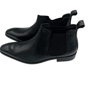 Maison Forte Men's Ivan Black Leather Chelsea Boots Size 13. NWOT